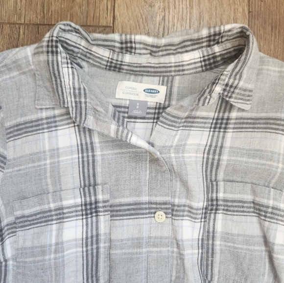 Old navy flannel womens size S - Picture 2 of 4